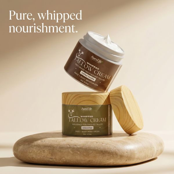 Whipped Tallow Cream - Coffee Vanilla