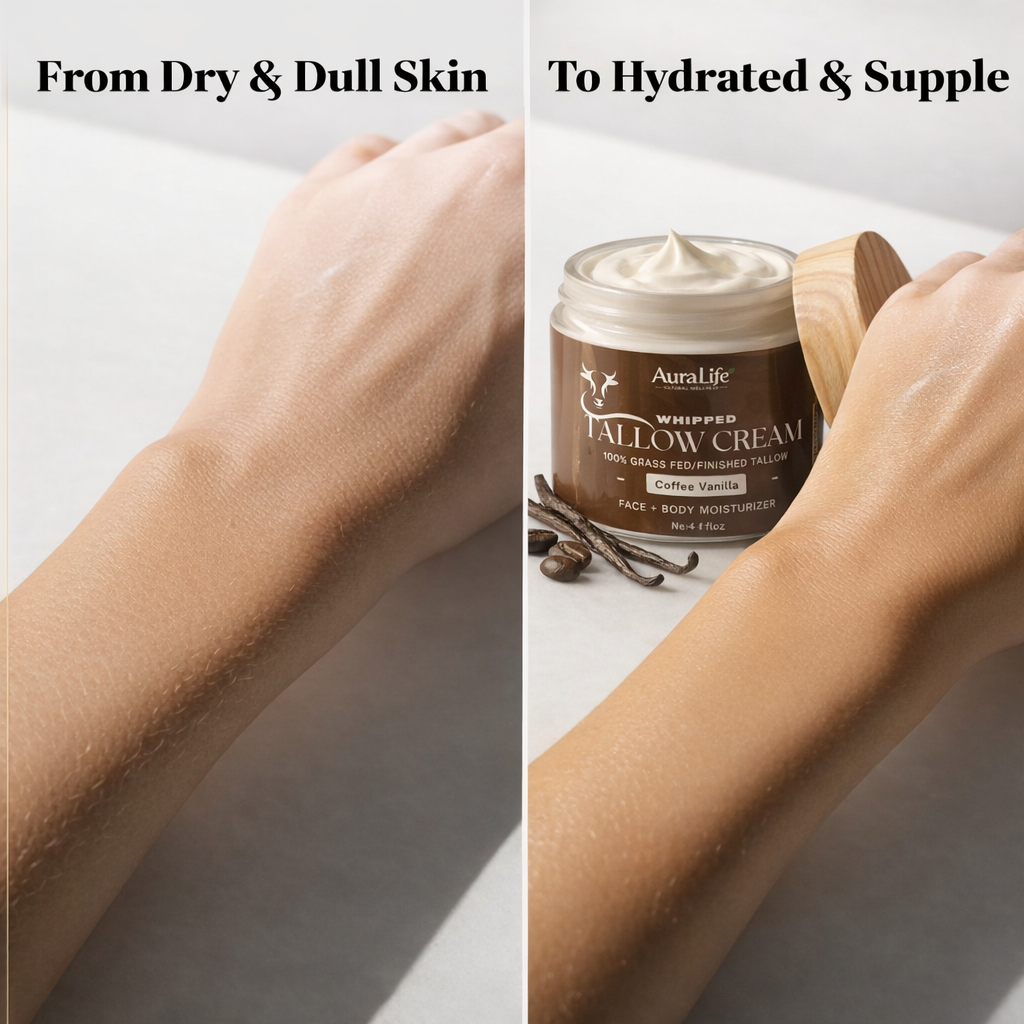 Whipped Tallow Cream - Coffee Vanilla