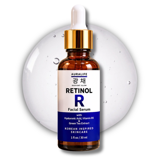 Aura Life Vitamin C Retional Serum+ with Kojic Acid, Niacinamide, Hyaluronic Acid & Vitamin E