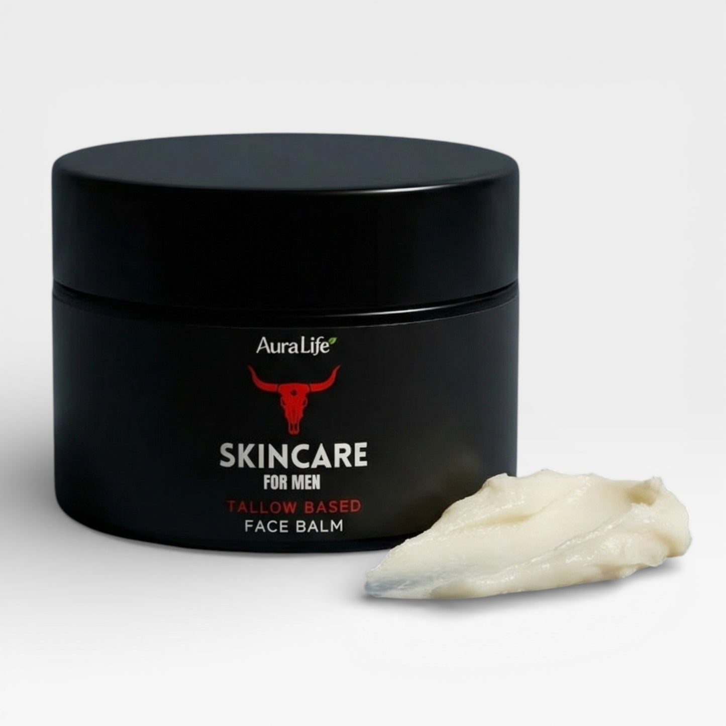 Tallow Face & Body Balm for Men's - Tremella Mushroom + Agarwood