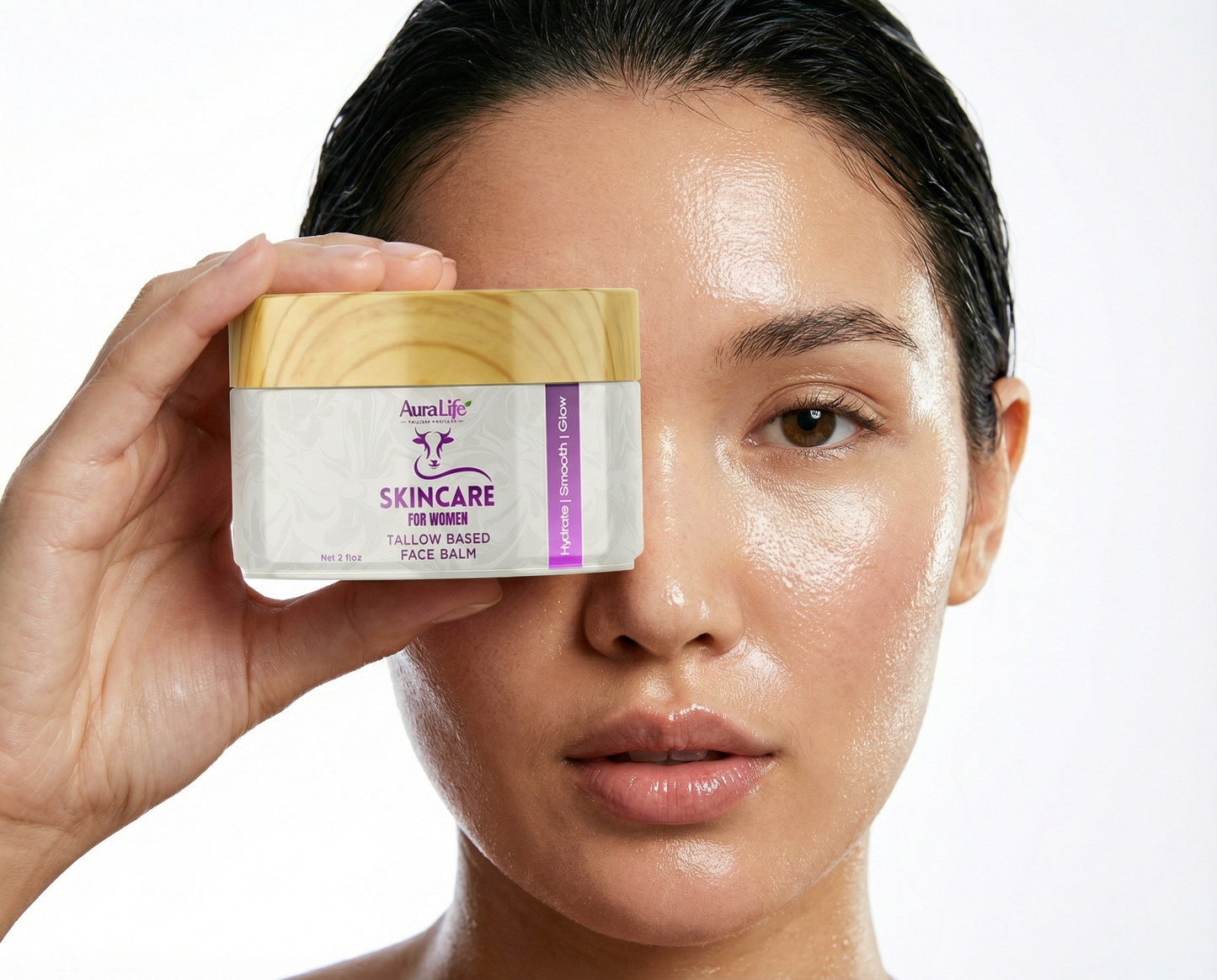 Tallow Face & Body Balm for Women's - Rosemarry + Aloeswood